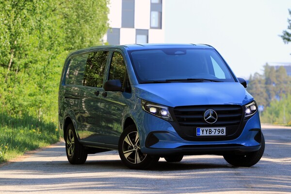 Koeajo: Mercedes-Benz Vito on luksustyökalu paremmalle putkifirmalle
