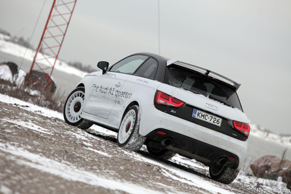 Audi A1 Quattro: Voimaa kuin pienessä kylässä Audi A1 Quattro: Voimaa kuin pienessä kylässä