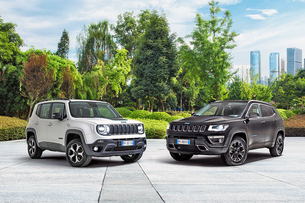 Jeepin uudet ladattavat hybridit: Renegade ja Compass 4xe